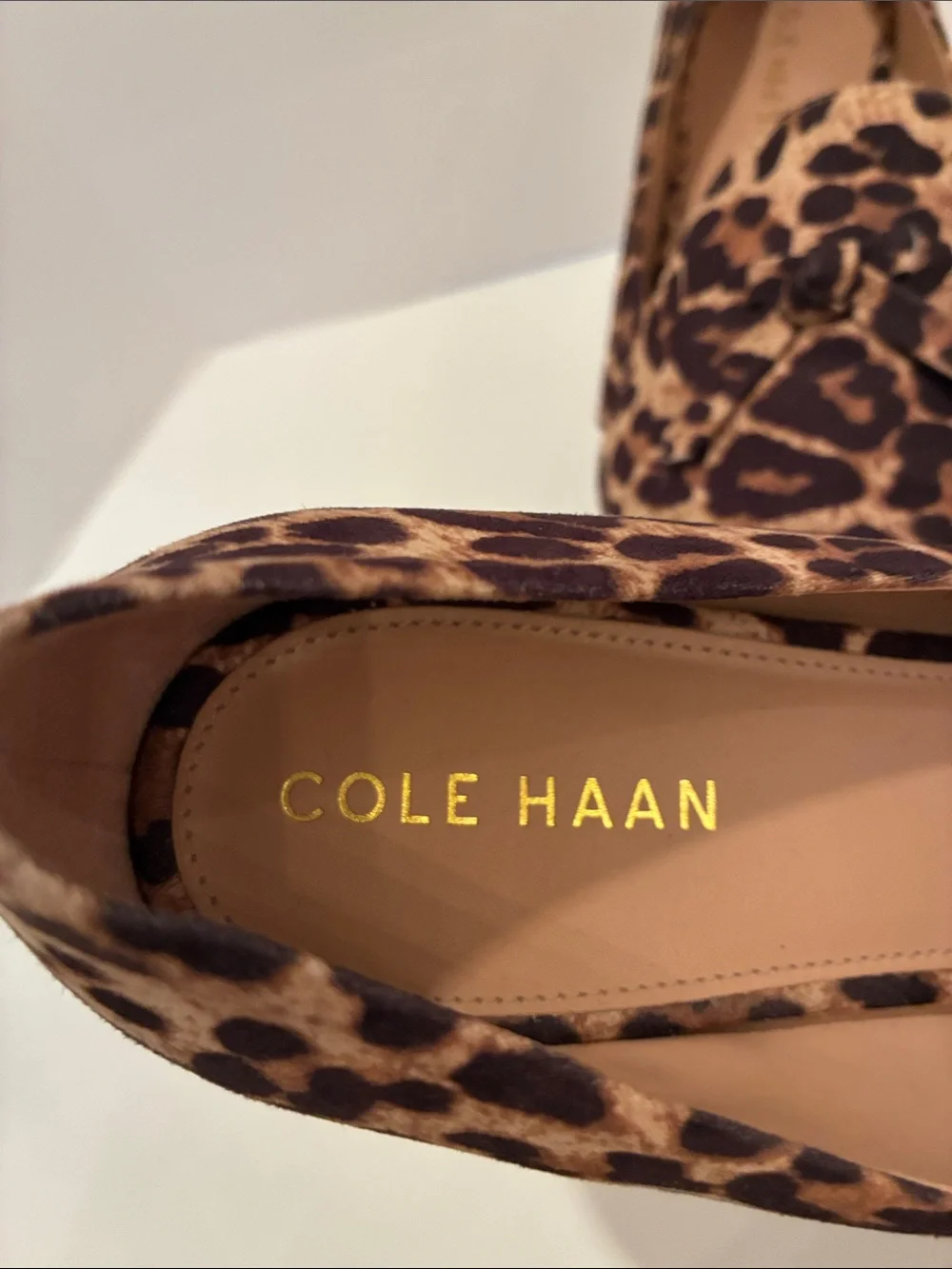 Cole Haan chic leopard